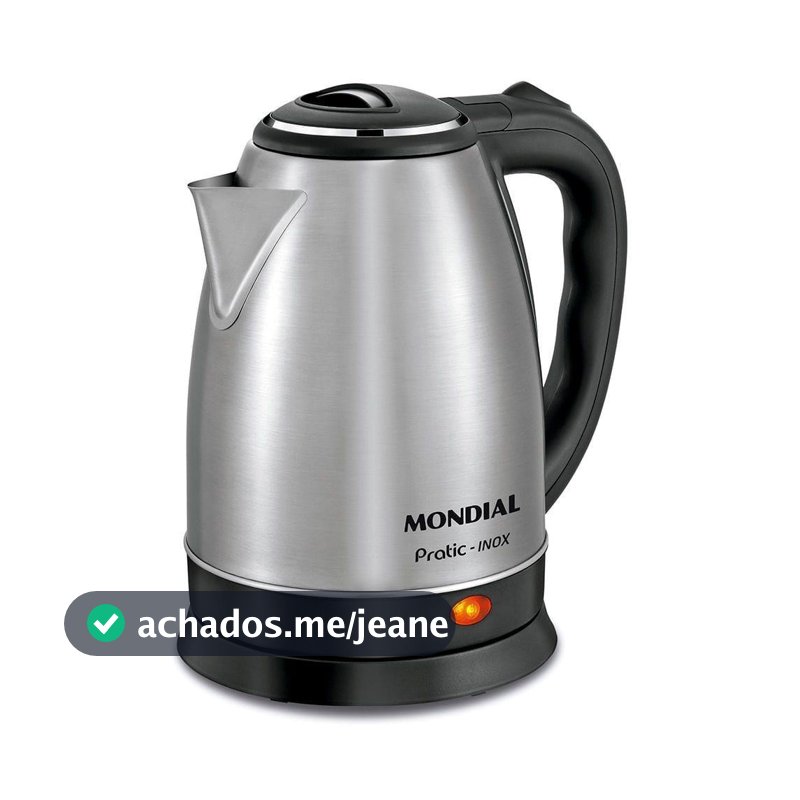 Chaleira Elétrica Mondial Pratic Inox CE-06 Inox 220V