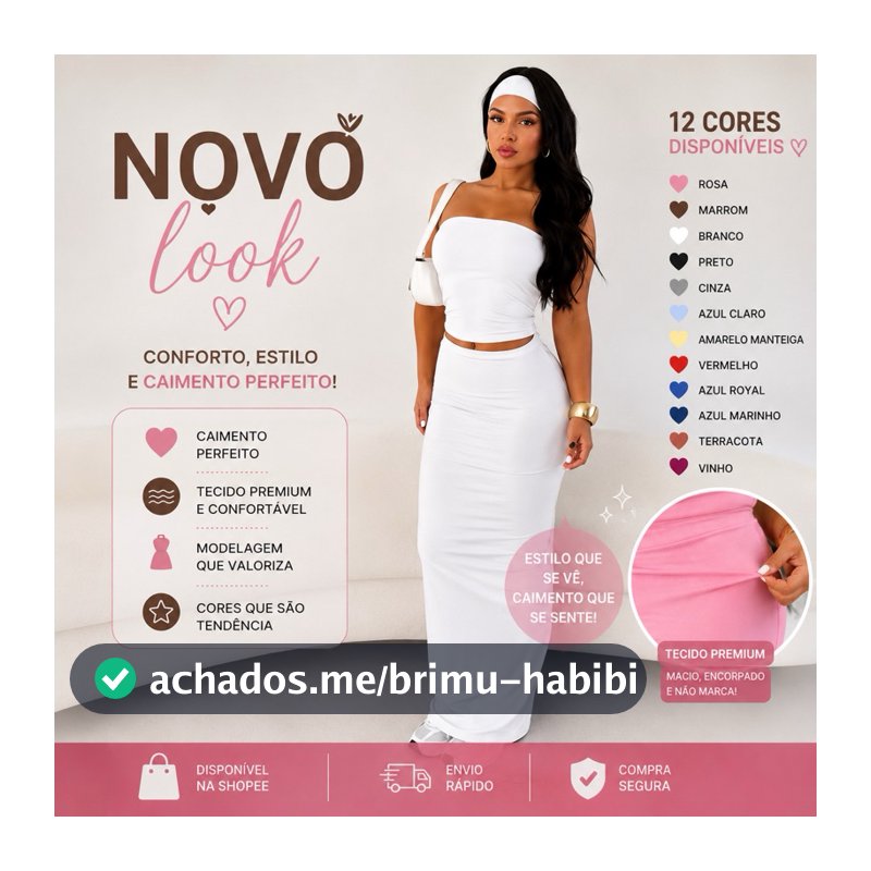 conjunto Pure Elegance🤎