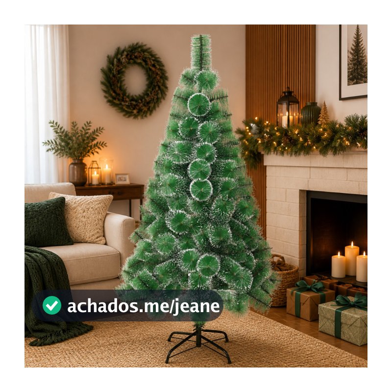 1,53m Árvore de Natal Verde Tipo Pinheiro Tradicional luxo
