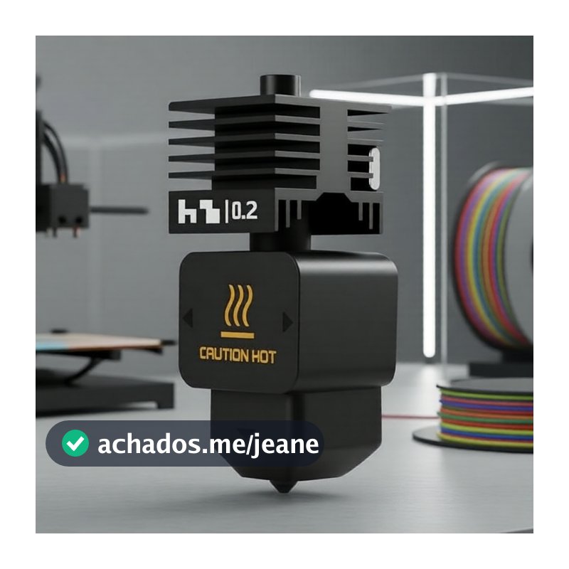 Bocal do Hotend Atualizado 0,2/0,4/0,6/0,8 mm Extrusora de Impressora 3D para Bambu Lab A1 A1 Mini