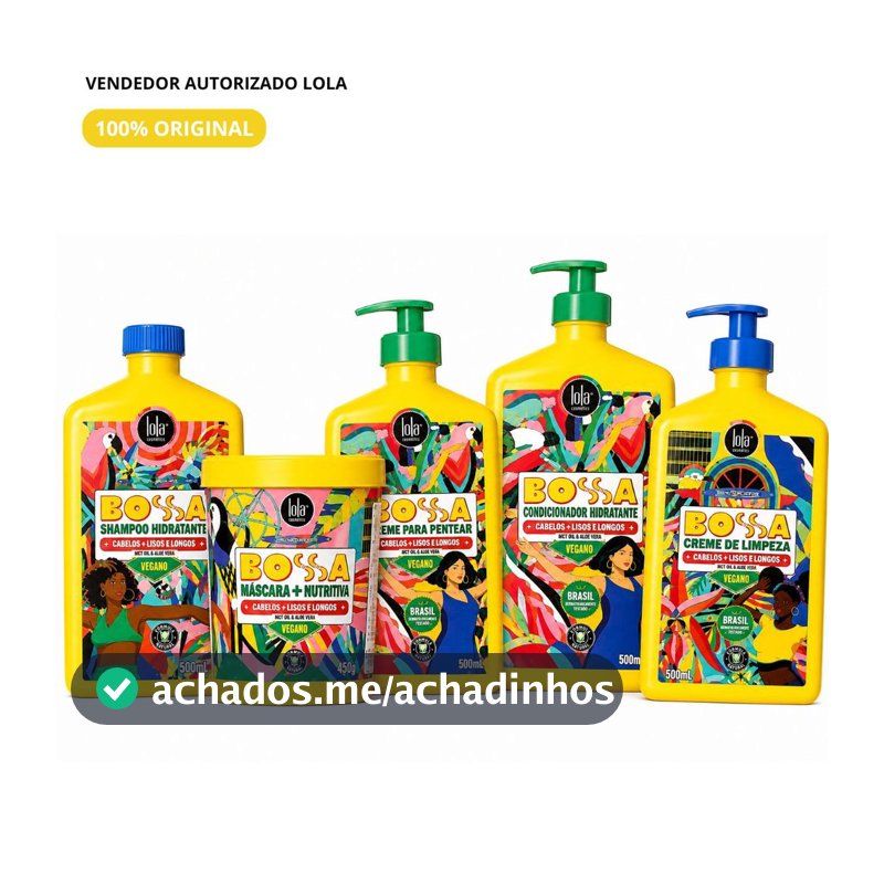 Linha Bossa Crespo & Cachos Lola – Selecione o Que Combina com Seu Cabelo