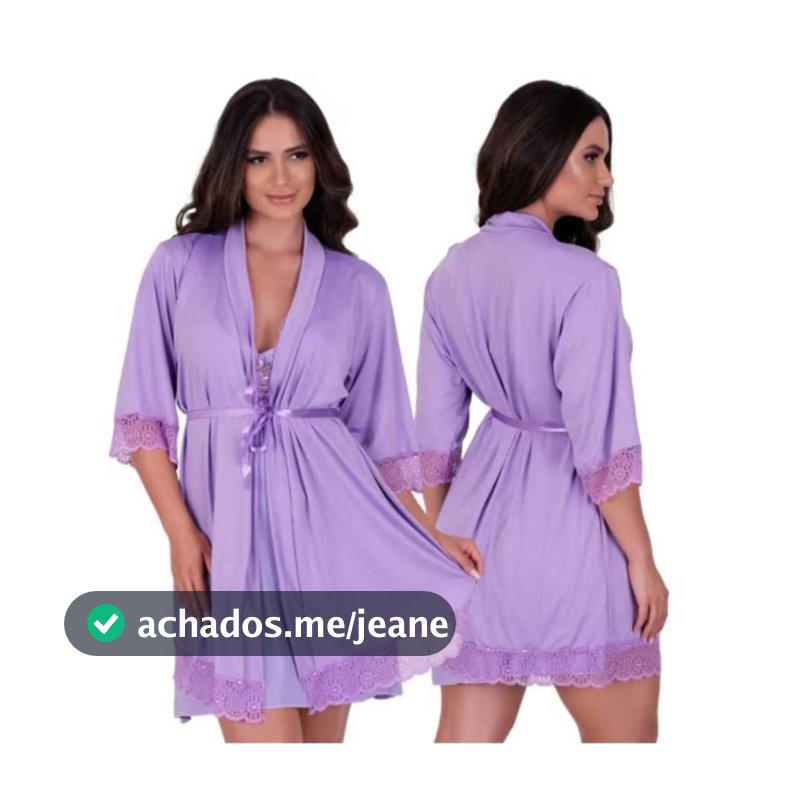 ROBE LUXO RENDA HOBBY FEMININO ROUPÃO SAIDA MATERNIDADE PIJAMA FEMININO SENSUAL LEMBRANÇA DE CASAMENTO