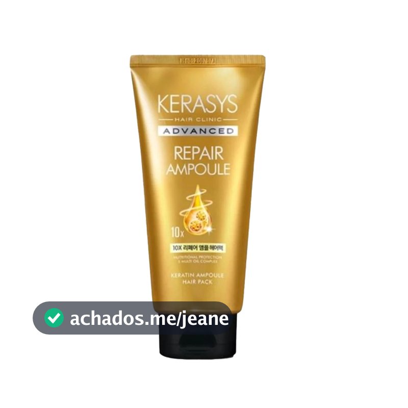 kerasys advanced 10 x repair ampoule hair pack for extremely damaged hair 300ml