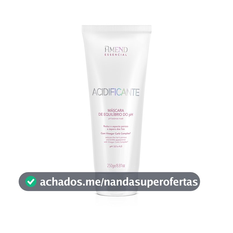 Amend Essencial Acidificante Máscara Equilíbrio do PH - 250g