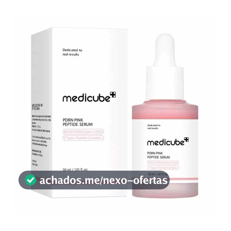 Soro Peptídeo Rosa Medicube PDRN , Niacinamida , Hidratante , Cuidados Com A Pele Coreanos