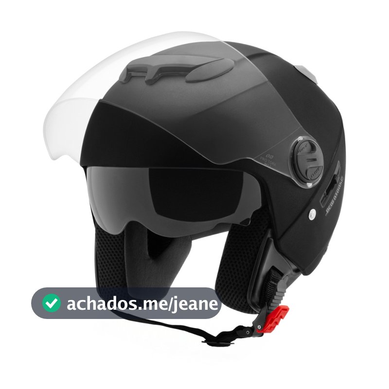 Capacete de Moto Pro Tork New Atomic Solid Fosco