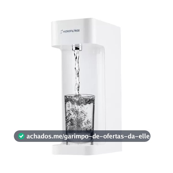 Purificador Hidrofiltros Facile C3 Água Natural Selo Inmetro Cor Branco