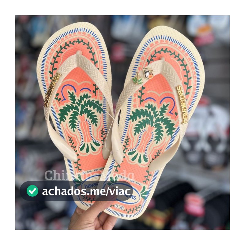 Havaianas Brasil Chinelo Logo Original Unissex ORIGINAL Bandeira