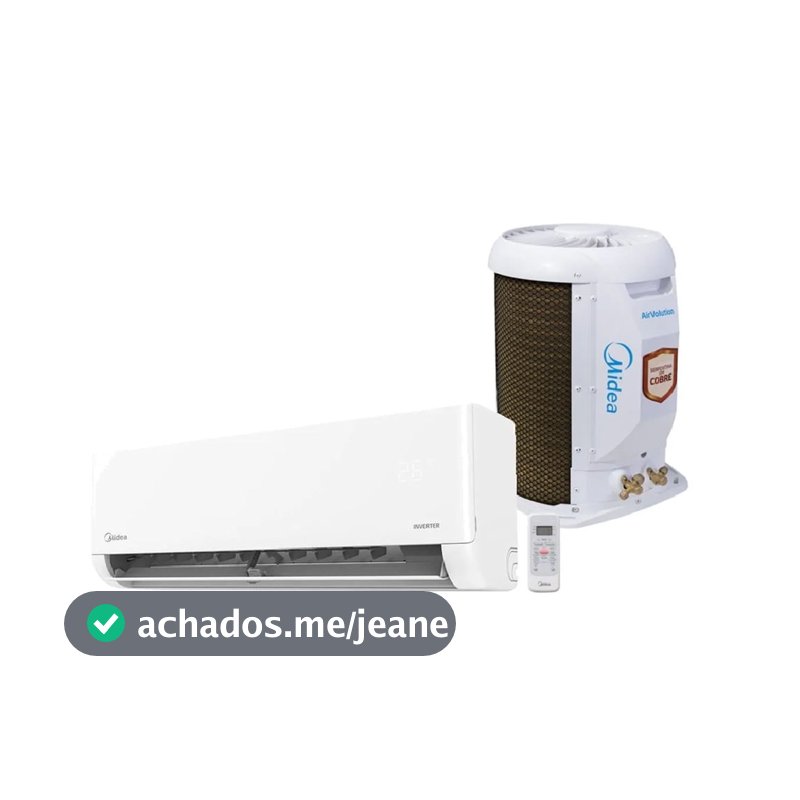 Ar Condicionado Split Midea Inverter AirVolution Lite 9000 BTU/h Frio 42EBVCA09M5 - 220 Volts