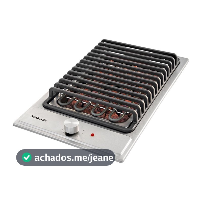 Cooktop Inox Barbecue Churrasqueira Com Grelha Suggar 220V