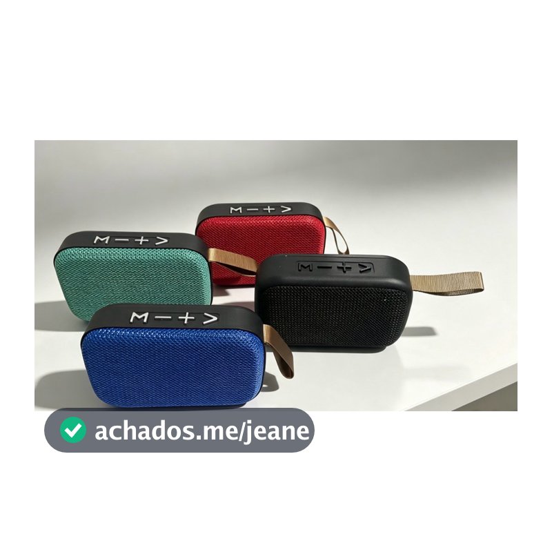 Caixinha de som Bluetooth  — Som Forte em Qualquer Lugar! Caixinha Portátil — Leve, Forte e Sem Fio!