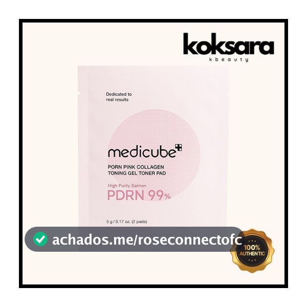Medicube PDRN Pink Collagen Toning Gel Toner Pads 5g 2 pads