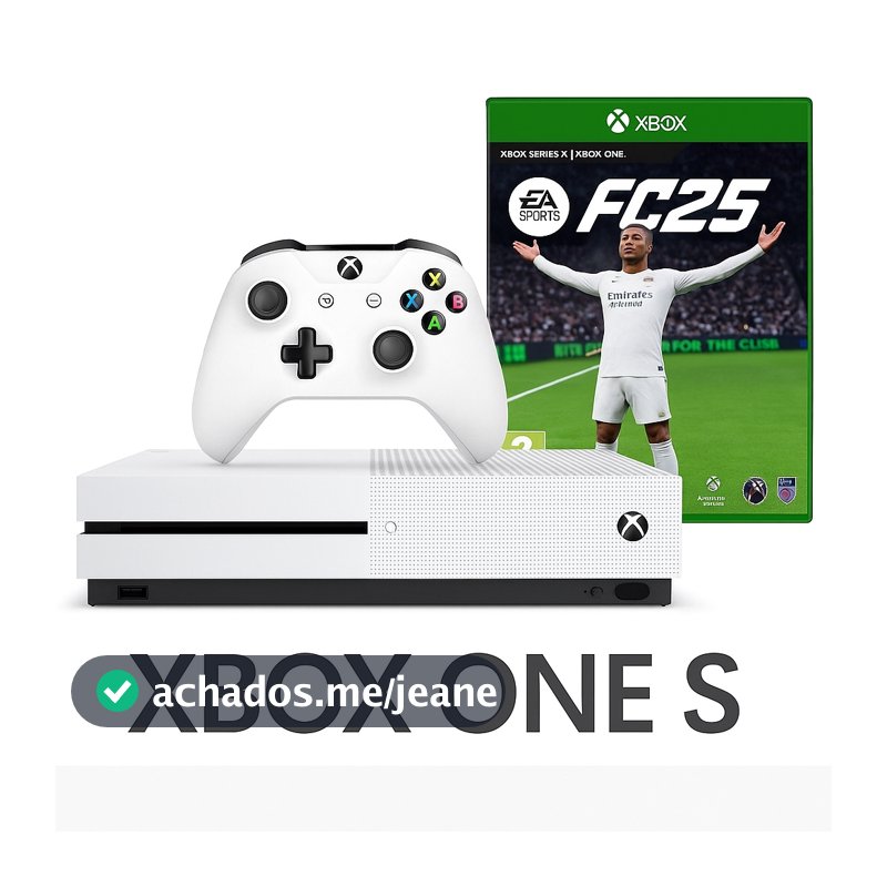Microsoft Xbox One S Standard + Jogo a Escolha