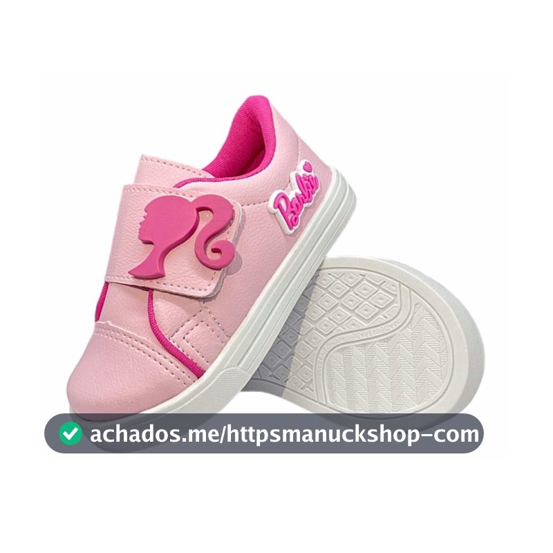 Tenis  Infantil Menina Rosa Confortavel 20 Ao 34