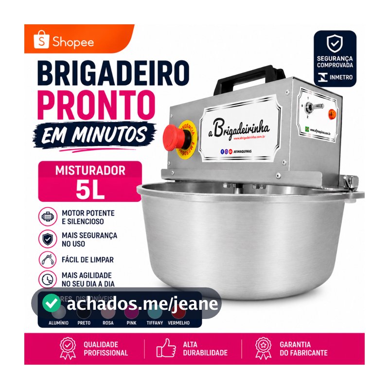 PANELA PARA MEXER DOCES A BRIGADEIRINHA MODELO PLATINUM 28 CM ALUMINIO