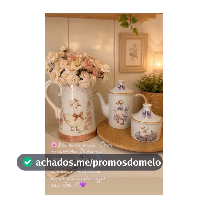 kit com bule + açucareiro
