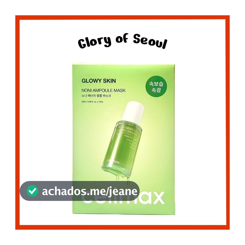 CELIMAX Glowy Skin Noni Ampoule Mask 2 Options