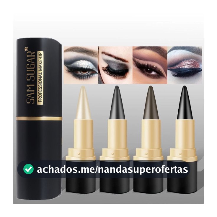 Delineador De Olhos Em Gel À Prova D'água , Lápis Caneta Para Maquiagem Gótica , De Manchas