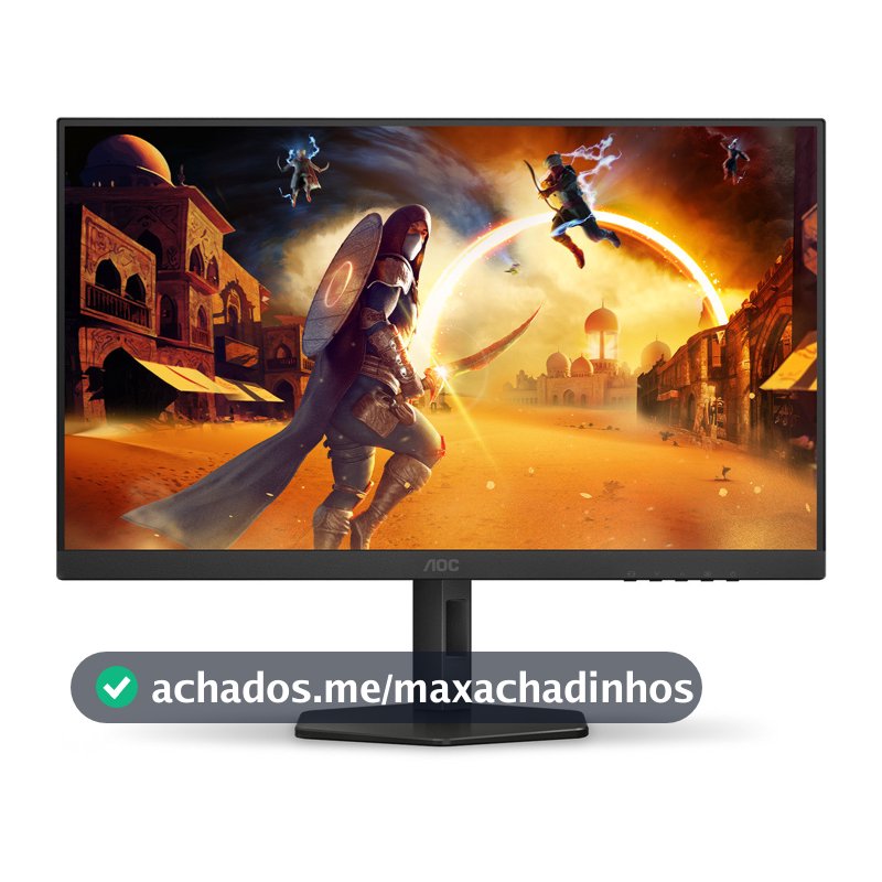 Monitor Gamer AOC 27" 180Hz 0,5ms IPS Ajuste de Altura 27G4/P