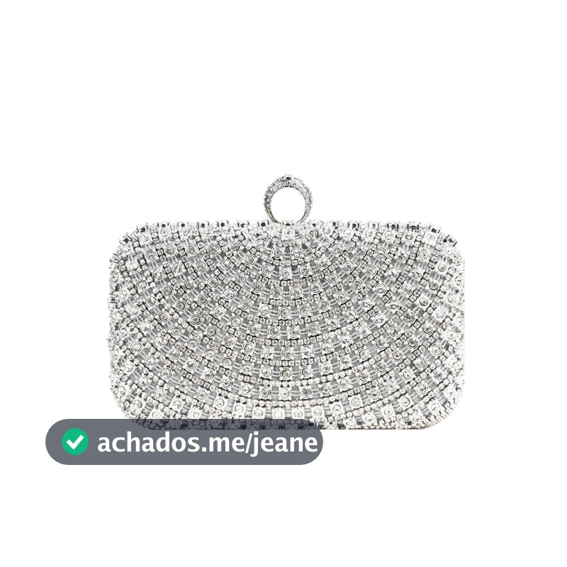 Bolsa Clutch Feminina com Corrente Removível para Casamento Formatura e Festas Elegantes Y1001