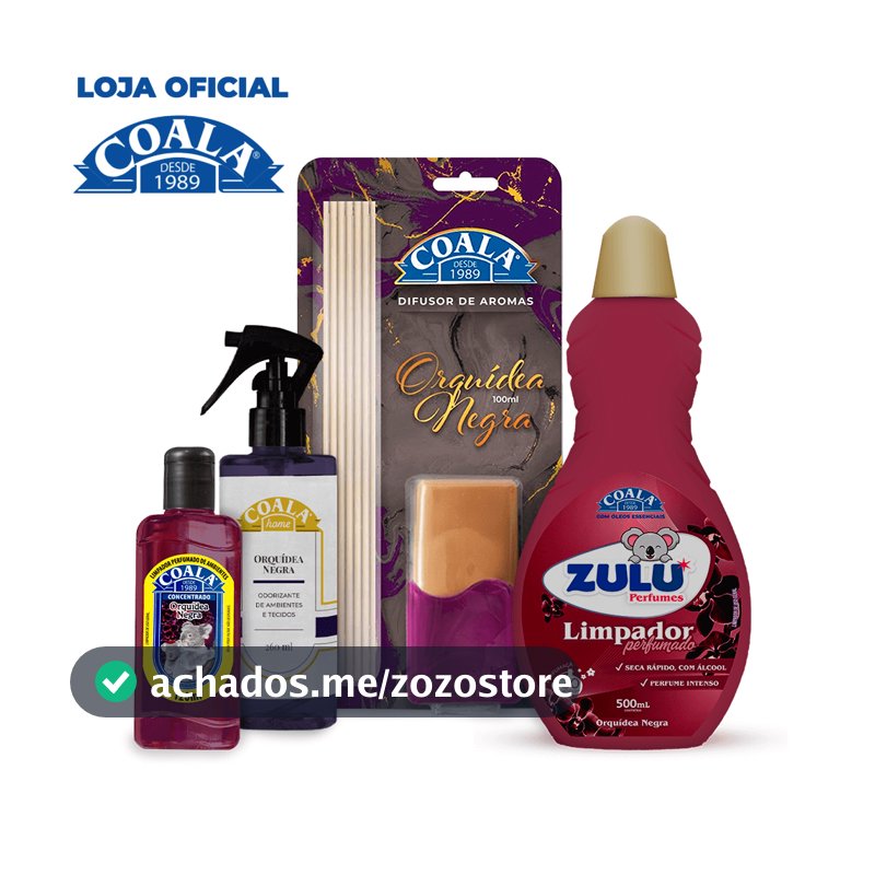 Kit Coala - Os Favoritos Orquídea Negra