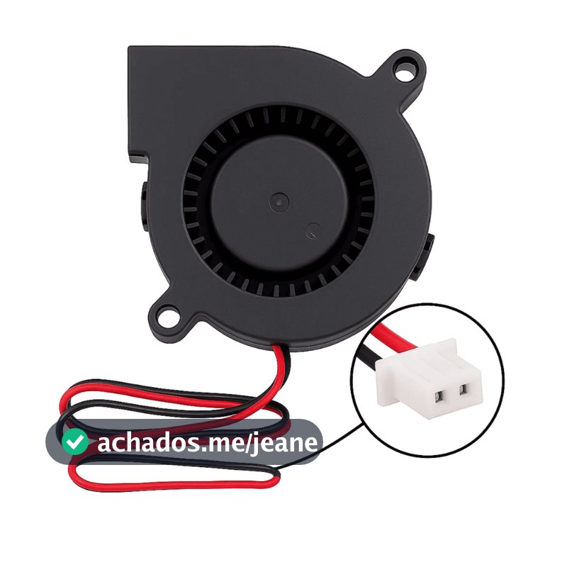 Cooler Radial 5015 Fan 24v Ventoinha CPU