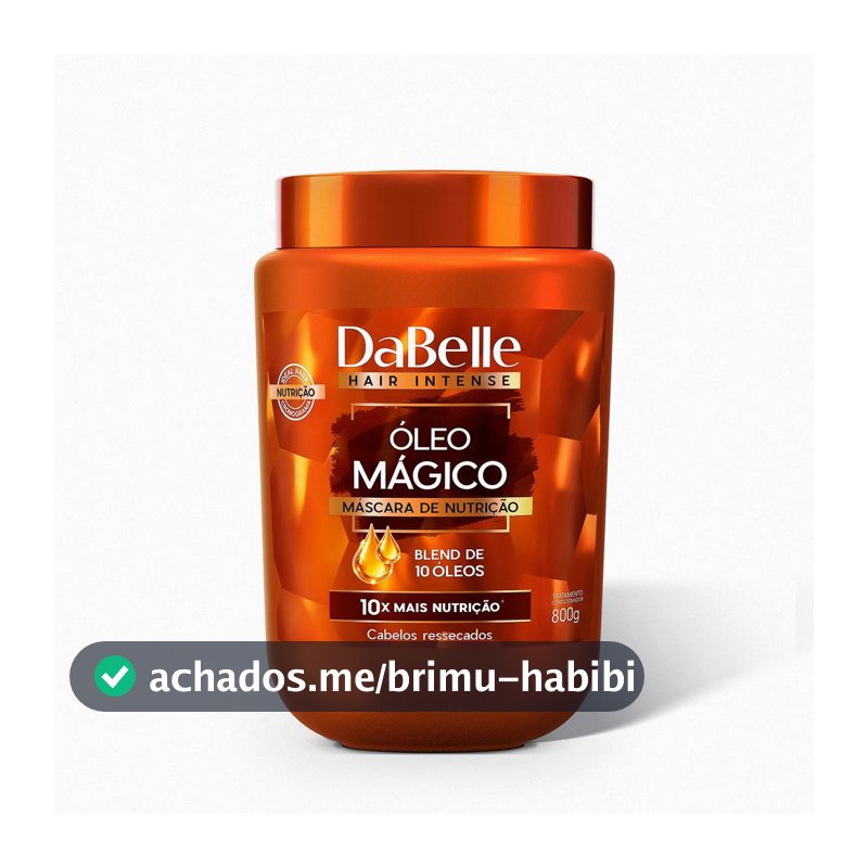 Máscara Óleo Mágico 800g - DaBelle Hair