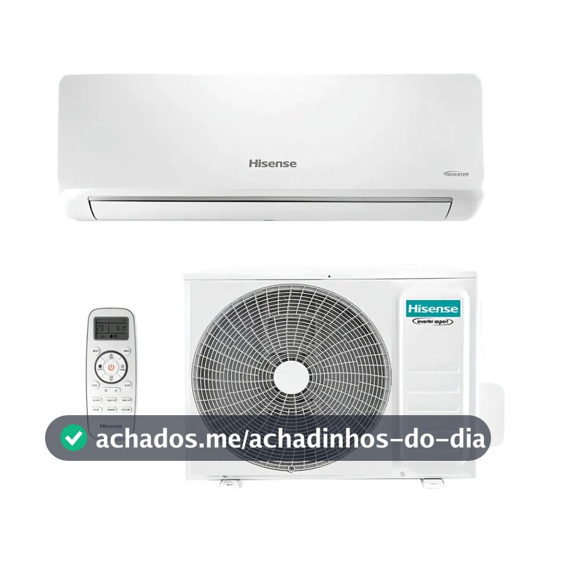 AR CONDICIONADO SPLIT HISENSE 12000BTUS INVERTER WIFI 220V