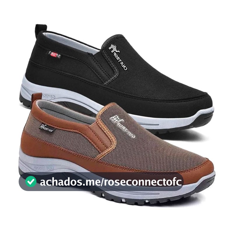 Kit 2 Pares Tênis Sapatilha Masculino Casual Aquatico de Trilha Resistente Impermeável Solado Costurado Macio + Carteira
