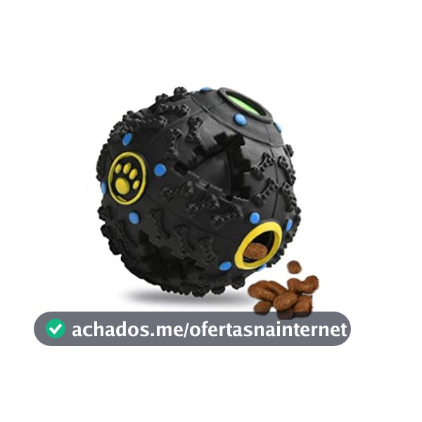 Brinquedo Porta Petisco Bola Interativa 11cm 9.5cm 7cm 6cm P/ Cães Cachorro Pet