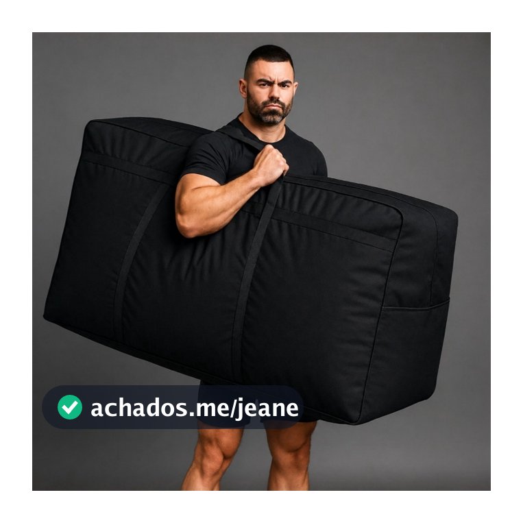 Bolsa de Viagem Para Mudança Super Grande Sacolão Gigante 108 Mala Mega Bolsa Dobravel - 138 Litros