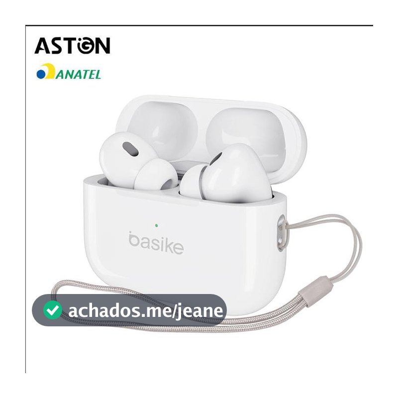 Astgn X Basike fone bluetooth sem fio 2025 Novo  3/5  Bluetooth 5.3 Compativel  e Android