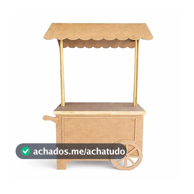 Carrinho Expositor Feirinha Vintage – Encante, Venda, Decore