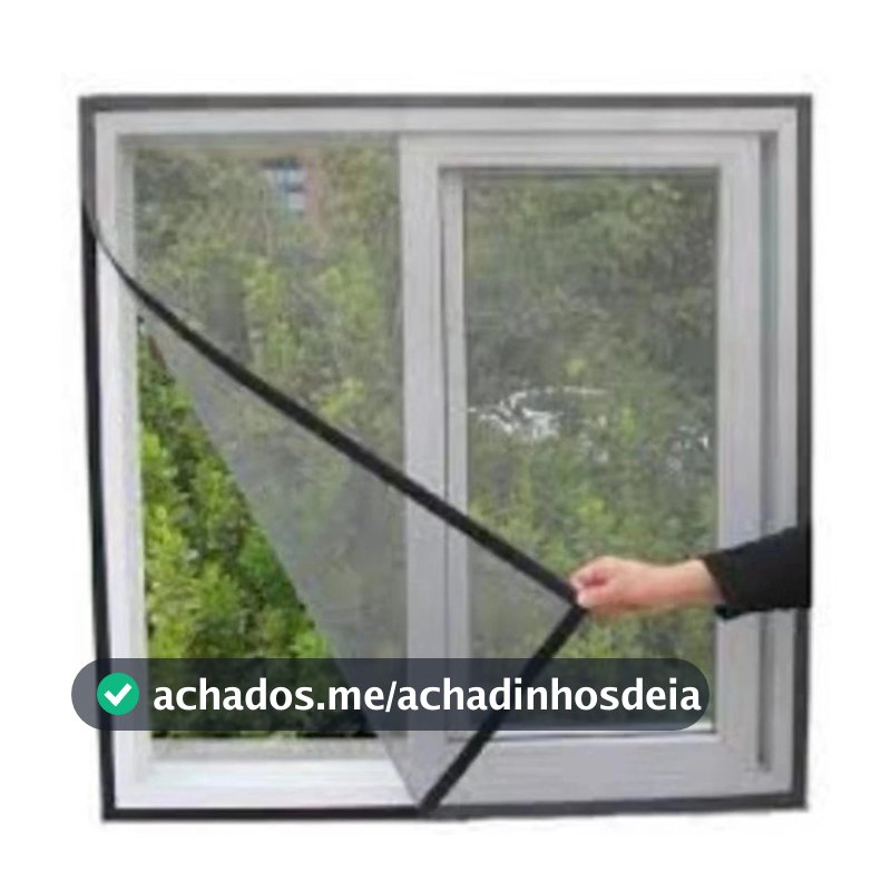 Tela Mosqueteiro Janelas Magnético Anti Inseto Ajustável