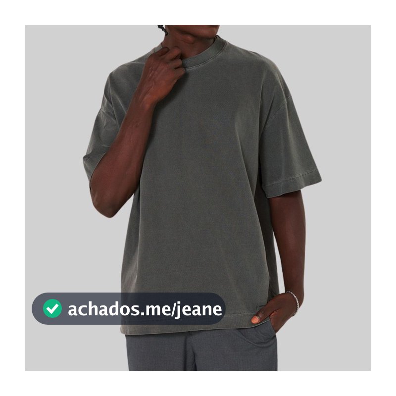 Camiseta Heavy Oversized 20.1 100% Algodão – BRUNX