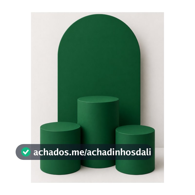 Kit Capa Painel Romano + Capa De Cilíndros De Decoração De Festa Sistema Vest-Fácil