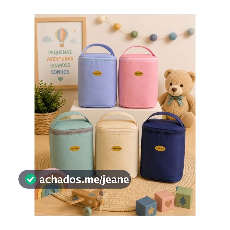 Termica para Mamadeira saida Maternidade e Passeios