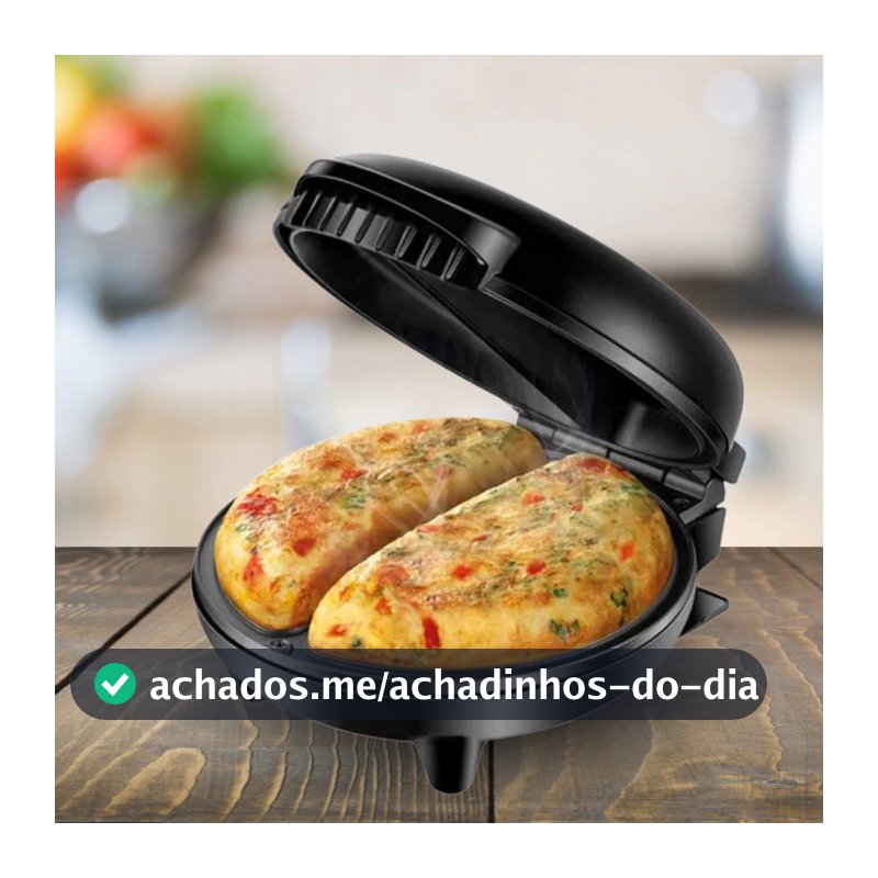 Omeleteira Agratto Mr Cheff Inox Redonda 127v / 220v