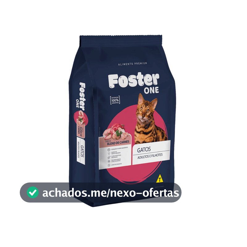Ração Foster One Gato Adulto e Filhote 10,1 kg
