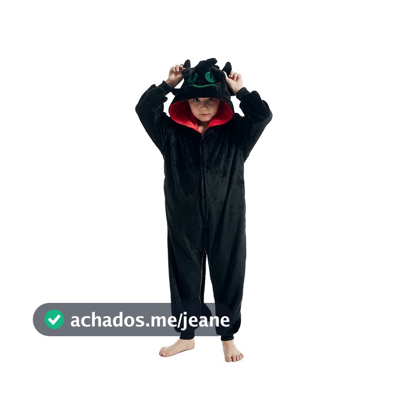 Pijamas De Flanela Animal Infantil Como Treinar Seu Dragão Desdentado Kigurumi Cartoon Onesies Kids Christmas Party Cosplay Costumes