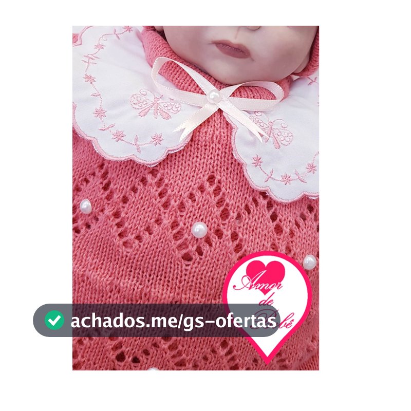 Kit Bebê 5 Peças – Conjunto Casaco Tricô Lã– Calça,Touca,Luva, Sapato e Casaco Blusa de Lã Tricot Bebê Saída Maternidade