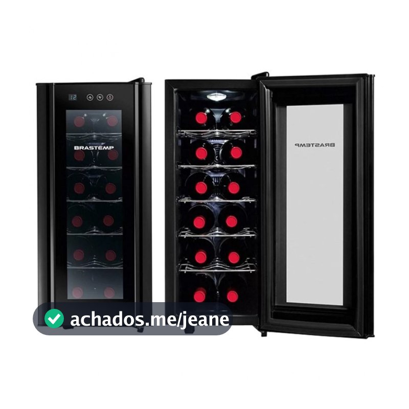 Adega Brastemp All Black para 12 Garrafas - BZC12BE
