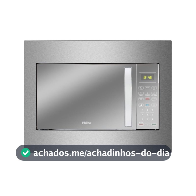 Micro-ondas de Embutir Philco Pmb30e 28l Inox