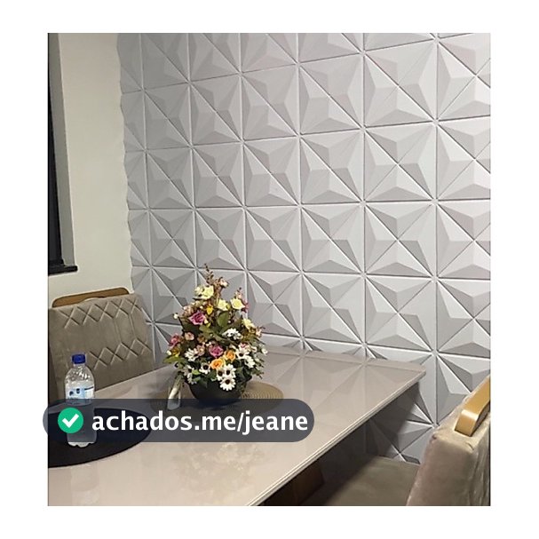 100 Placas PVC 3d Revestimento De Parede Decorativa 25 cm