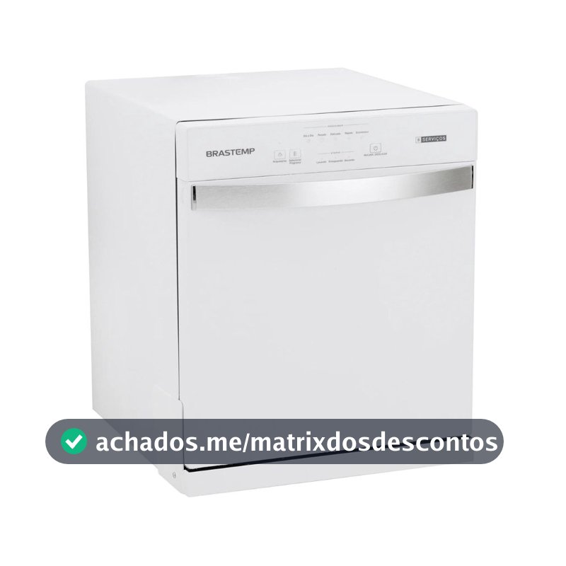 Lava-Louças Brastemp 8 Serviços Branca BLF08BB