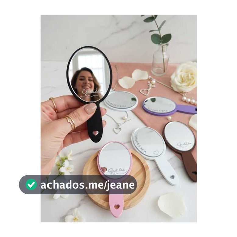 Mini Espelho Personalizado /Acrílico /mimo/lembrancinha Mulher