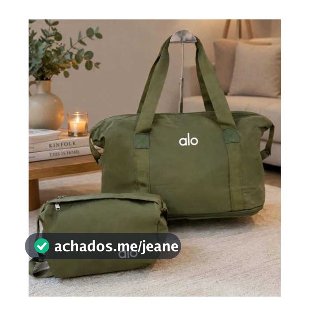Kit Bolsa de Viagem Multifuncional + Necessaire Organizadora