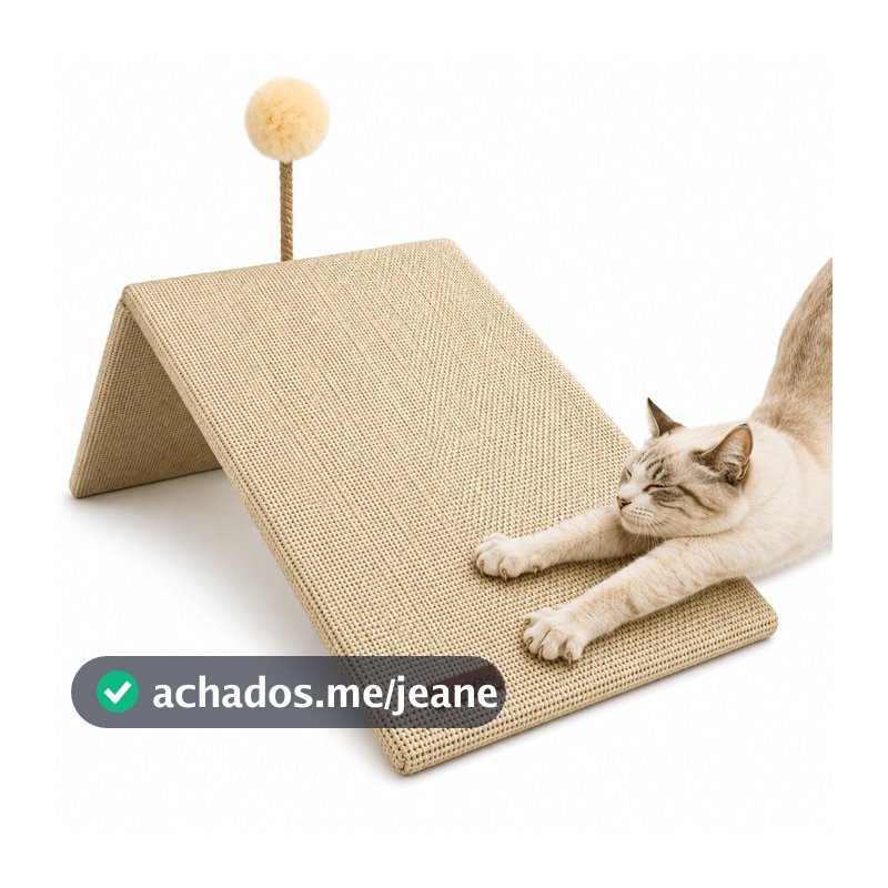 Arranhador Para Gato Rampa para Gatos Rampa para Arranhar Sisal Gato Ninja
