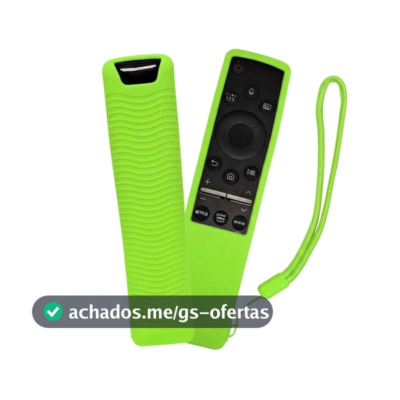 Capa de Silicone para Controle Remoto Tv Samsung Smart 4K Universal à prova de quedas