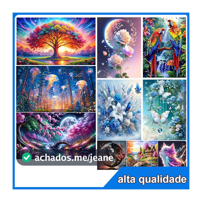 Quadrado Pintura Diamante 5D Pintura de Diamante Pintura Com Diamante A Óleo 5D DIY FullDiamond Decorativa Pintad